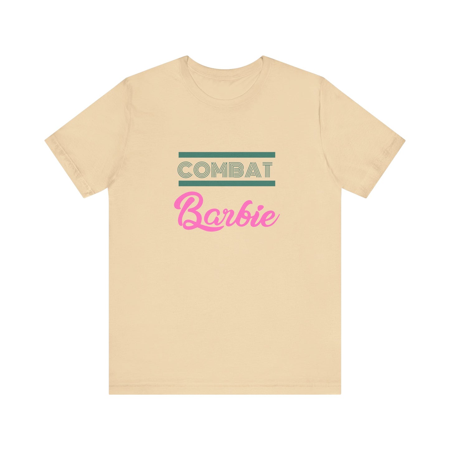 Combat Barbie Unisex Jersey Short Sleeve Tee