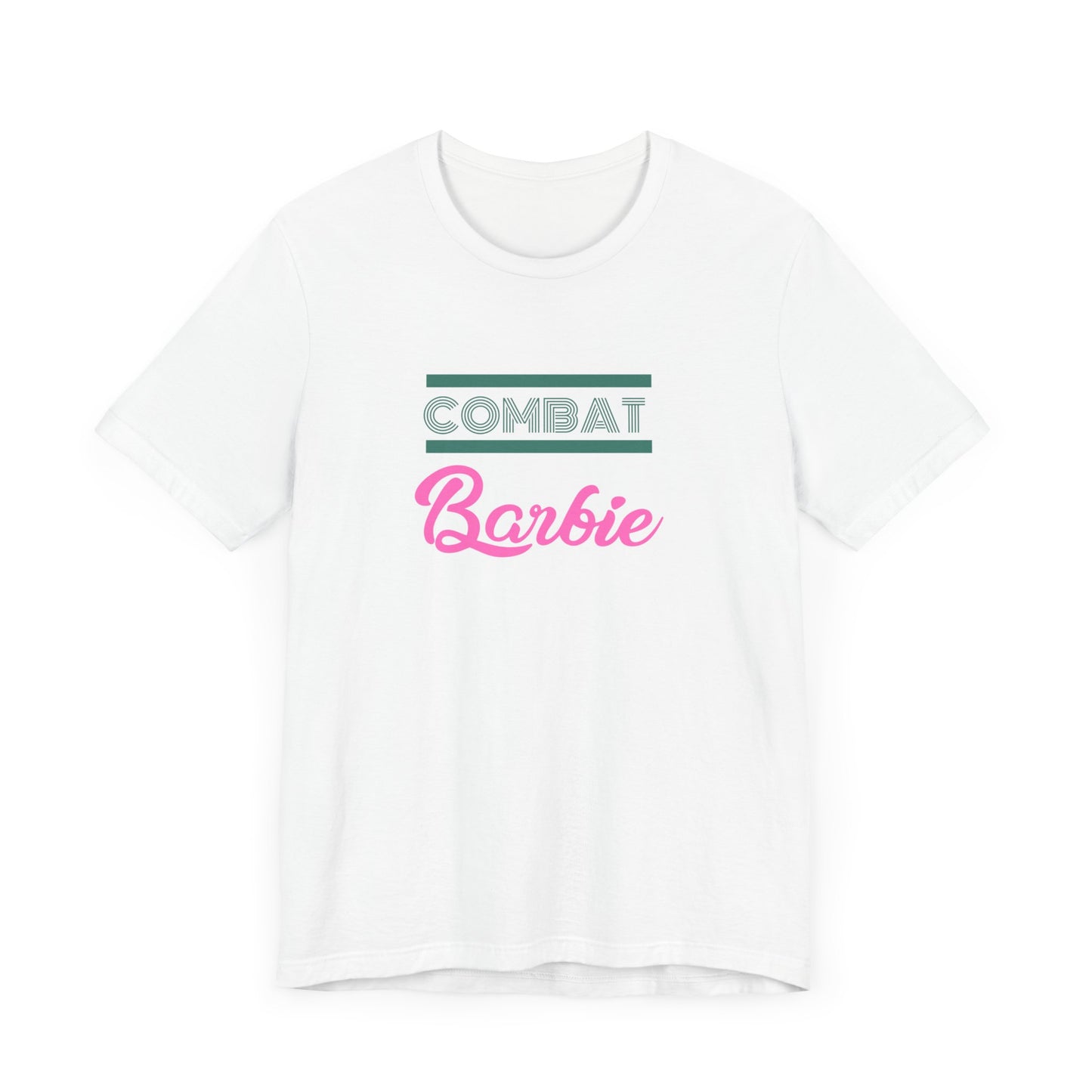 Combat Barbie Unisex Jersey Short Sleeve Tee