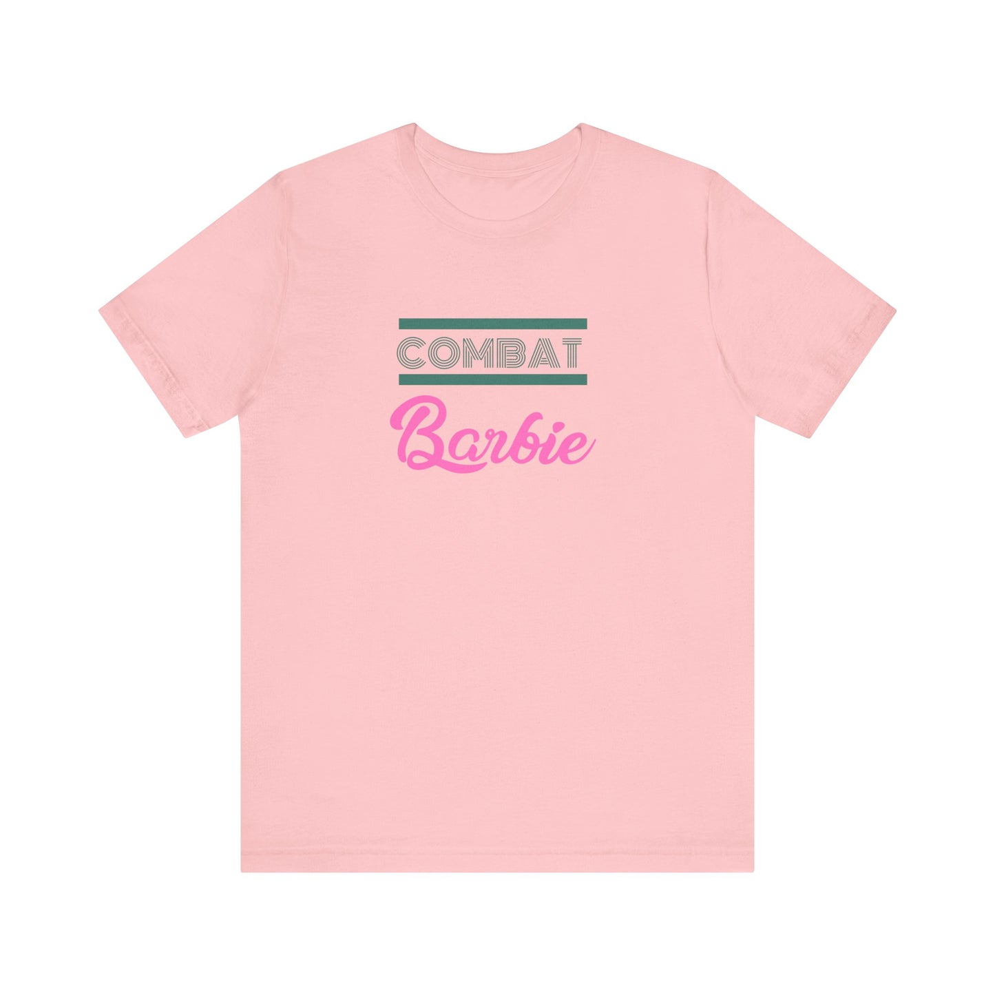 Combat Barbie Unisex Jersey Short Sleeve Tee