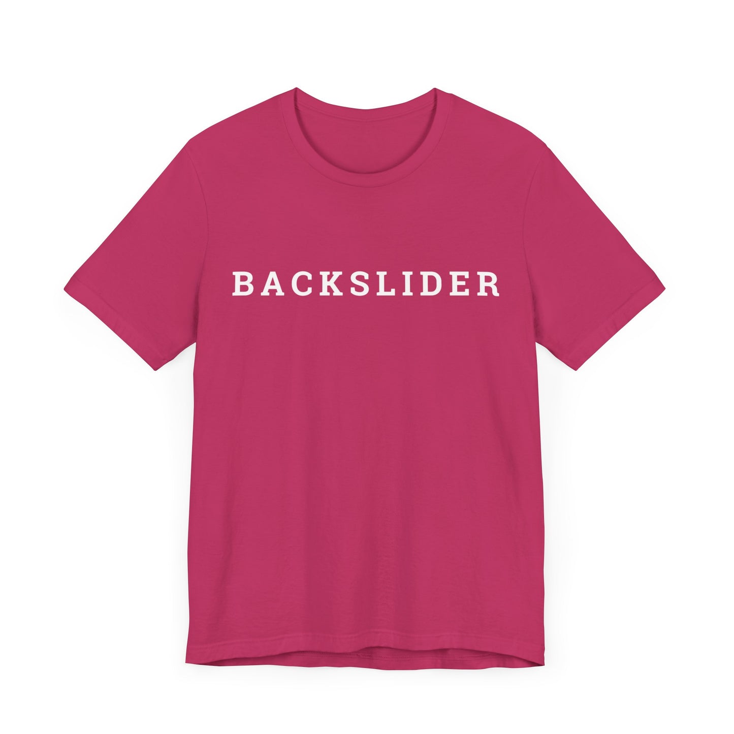 Backslider Unisex Jersey Short Sleeve Tee