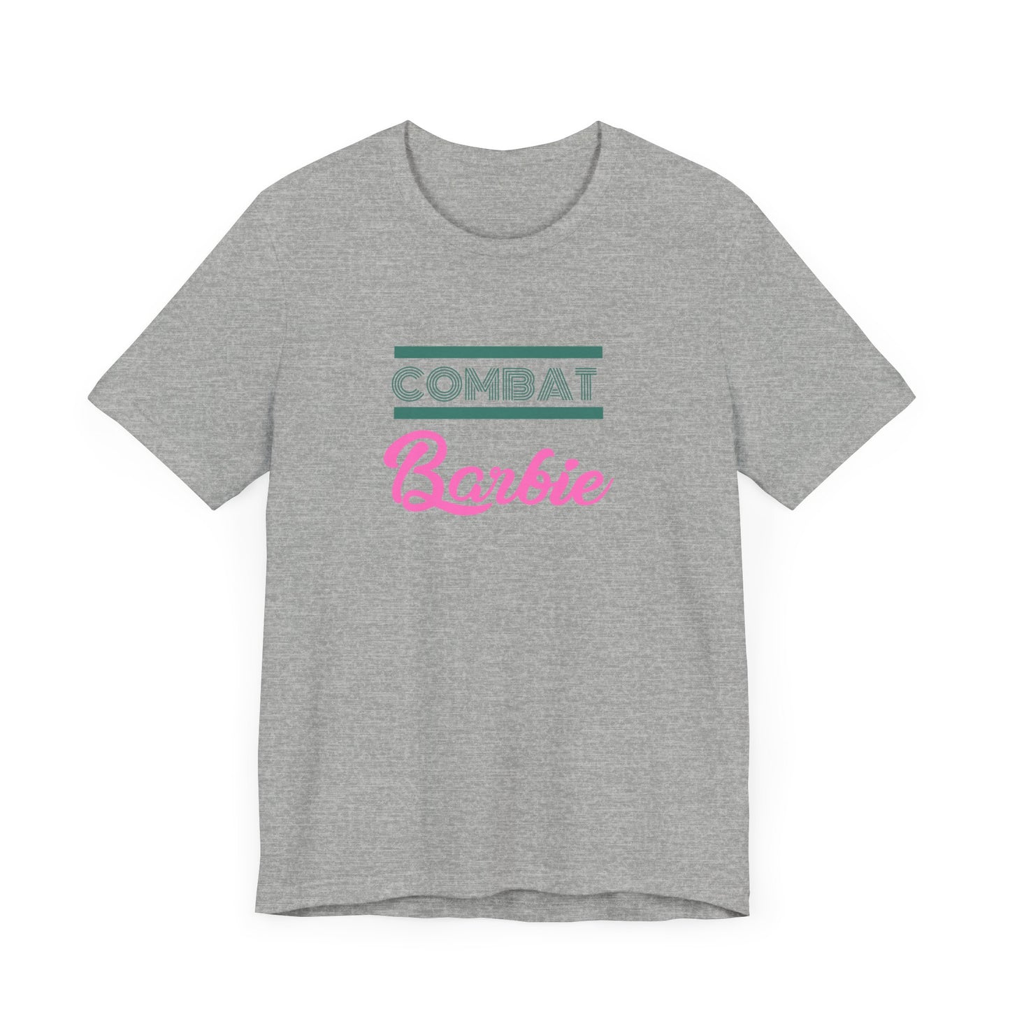 Combat Barbie Unisex Jersey Short Sleeve Tee