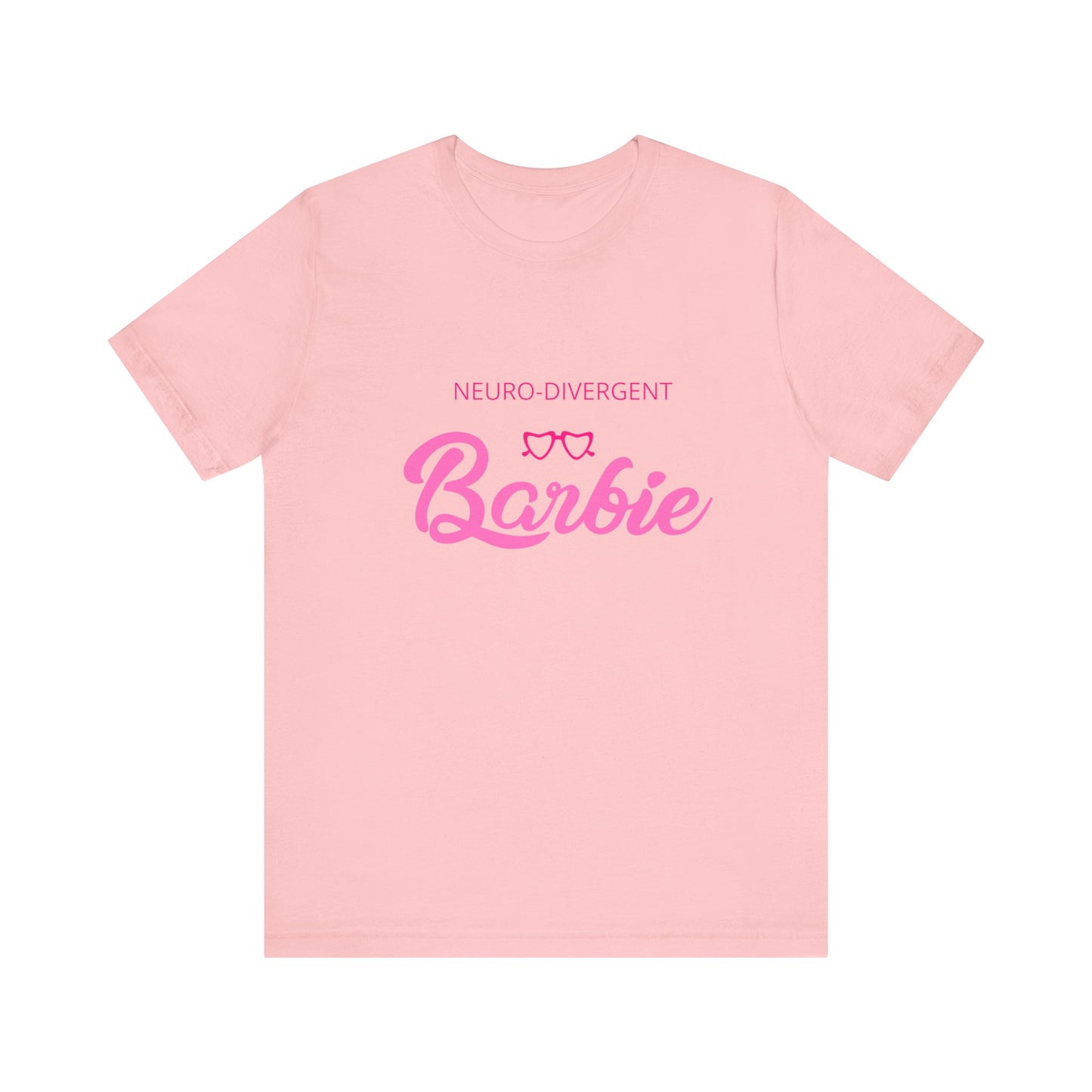 Neurodivergent Barbie Unisex Jersey Short Sleeve Tee