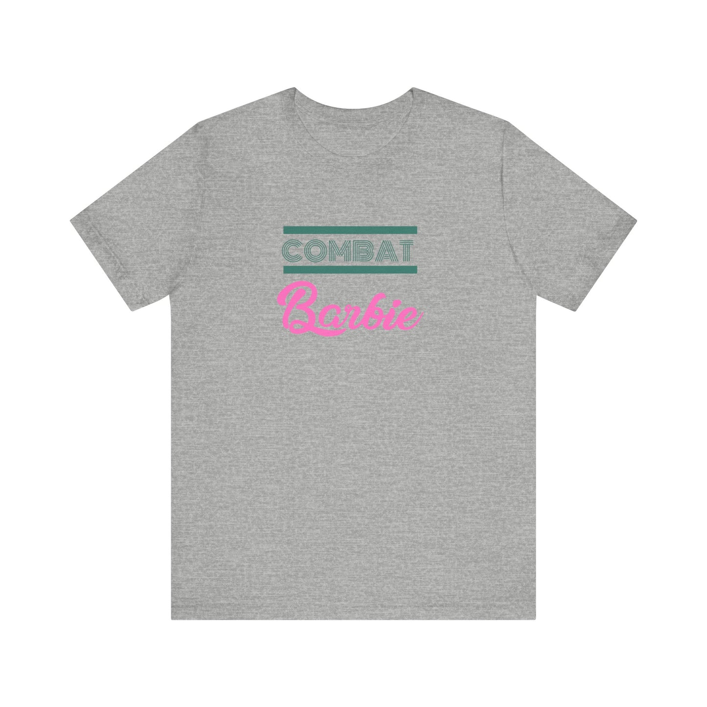 Combat Barbie Unisex Jersey Short Sleeve Tee