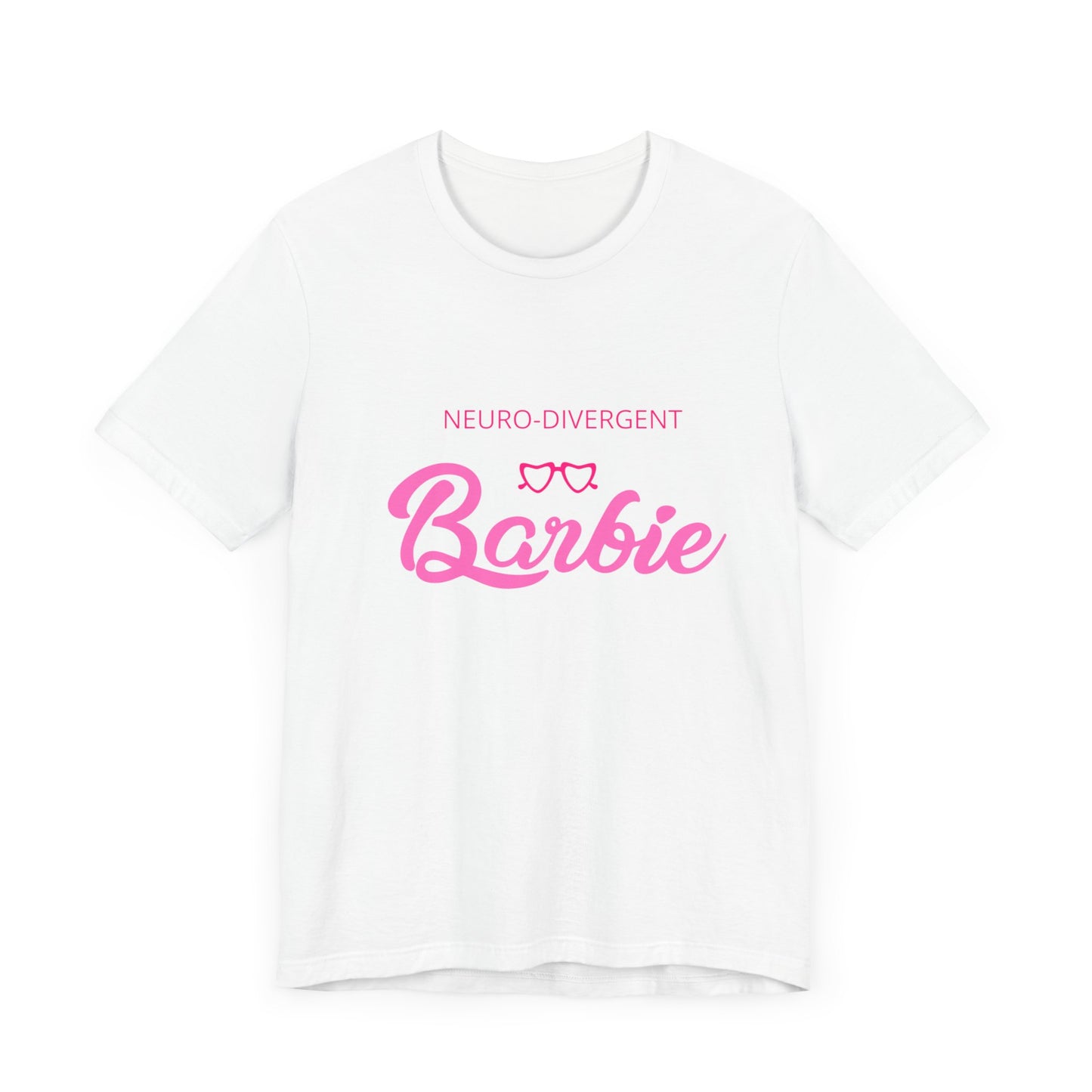 Neurodivergent Barbie Unisex Jersey Short Sleeve Tee