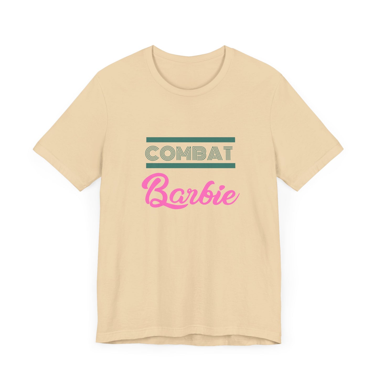 Combat Barbie Unisex Jersey Short Sleeve Tee