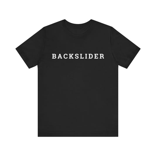 Backslider Unisex Jersey Short Sleeve Tee