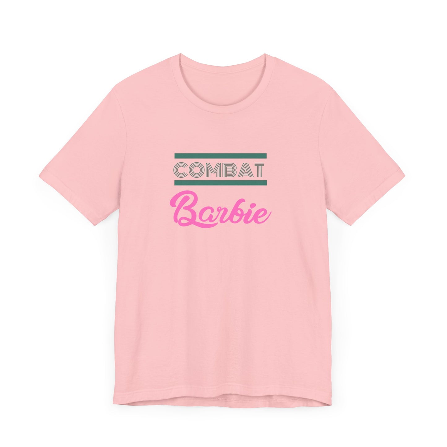 Combat Barbie Unisex Jersey Short Sleeve Tee