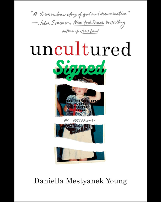 Uncultured Autographed by Knitting Cult Lady